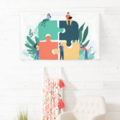 91 x 152 cm spandoek (Insitu)