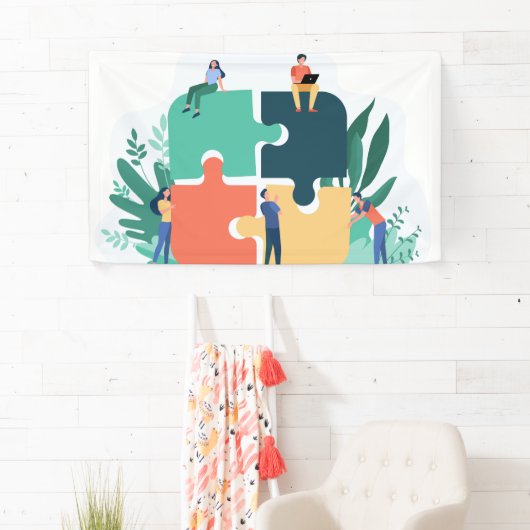 91 x 152 cm spandoek (Insitu)