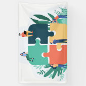 91 x 152 cm spandoek (Verticaal)