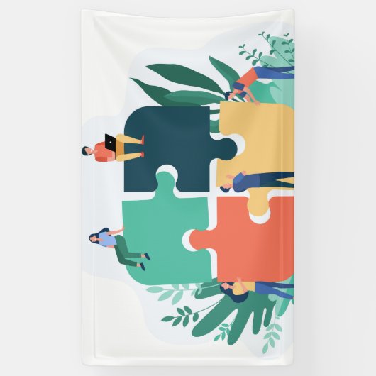 91 x 152 cm spandoek (Verticaal)