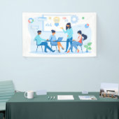 91 x 152 cm spandoek (Beurs)