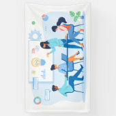 91 x 152 cm spandoek (Verticaal)