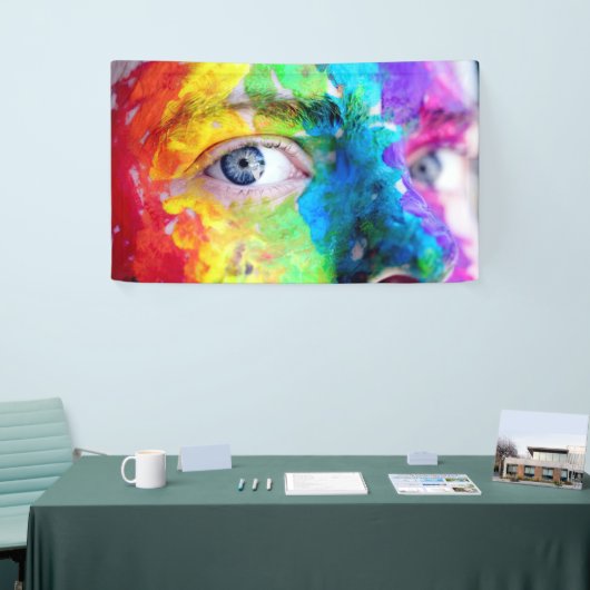 91 x 152 cm spandoek (Beurs)