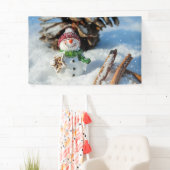 91 x 152 cm spandoek (Insitu)