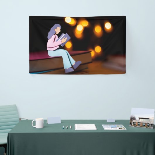 91 x 152 cm spandoek (Beurs)