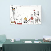 91 x 152 cm spandoek (Beurs)