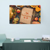 91 x 152 cm spandoek (Beurs)