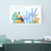 91 x 152 cm spandoek (Beurs)