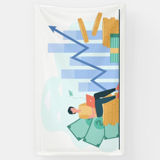 91 x 152 cm spandoek (Verticaal)