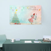 91 x 152 cm spandoek (Beurs)