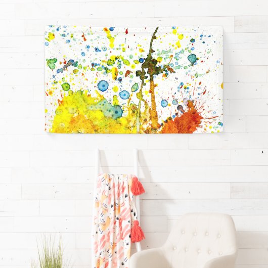 91 x 152 cm spandoek (Insitu)