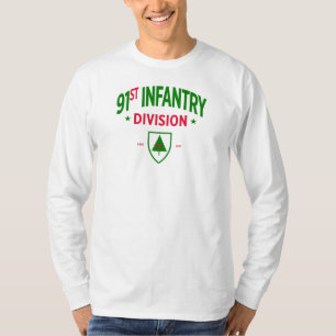 91e Infanteriedivisie - Wild West Division Long T-shirt