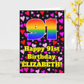 91e verjaardag: Het liefhebbende Kunstpatroon, Reg Kaart (Gele Bloem)