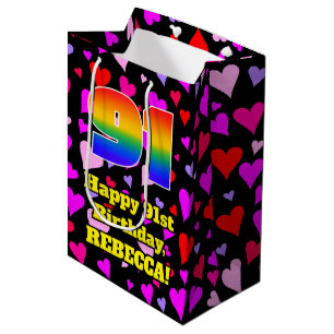 91e verjaardag: Het liefhebbende Kunstpatroon, Reg Medium Cadeauzakje