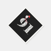 91e verjaardagsfeestballonnen servet (Hoek)