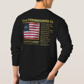 91st Pennsylvania Volunteer Infantry (BH) T-shirt
