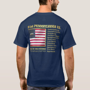 91st Pennsylvania Volunteer Infantry (BH) T-shirt