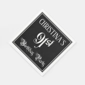 91st verjaardag Partij — Fancy Manuscript + de Naa Servet (Hoek)