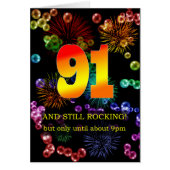 91ste verjaardag nog steeds springend (Voorkant)