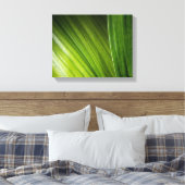 9206-Groene bladeren Canvas Afdruk (Insitu (Slaapkamer))