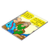 923 lees de gebruiksaanwijzing paren cartoon notitieboek (Linkerzijde)