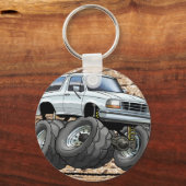 92-96 White Bronco Sleutelhanger (Voorkant)
