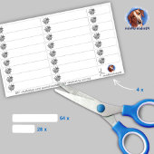 92 DIY Stifteaufkleber Fußball blau grün Rechthoekige Sticker