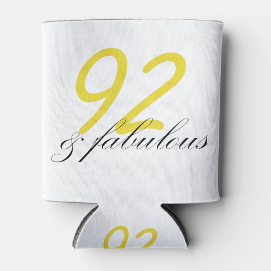 92 & Fabulous Blikjeskoeler (Voorkant)