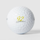 92 & Fabulous Golfballen (Voorkant)