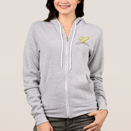 92 & Fabulous Hoodie (Voorkant)