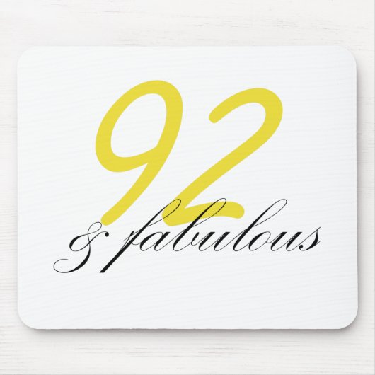 92 & Fabulous Muismat (Voorkant)