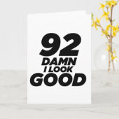 92 Ik zie er verjaardag uit Kaart (Gele Bloem)