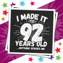 92 Jaar Oude Sarcastische Meme Grappige 92e Verjaa
