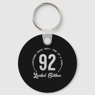 92 Jaar Oude Vintage 19 Gelimiteerde Editie 92e Ve Sleutelhanger