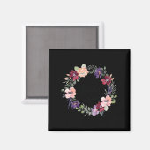 92 Years Loved Floral 92th Birthday Women 92 Years Magneet (Voorkant / Achterkant)