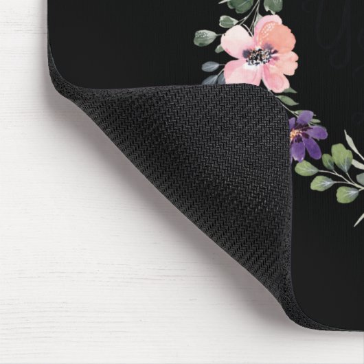 92 Years Loved Floral 92th Birthday Women 92 Years Muismat (Hoek)