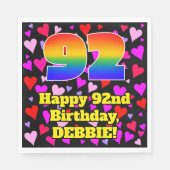 92e verjaardag: Het liefhebbende Kunstpatroon, Reg Servet (Voorkant)