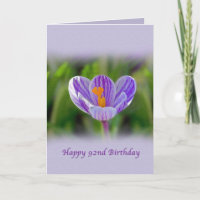 92ste Verjaardag, Godsdienstig, de Bloem van de