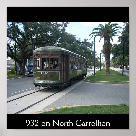 932 op North Carrollton Poster (Voorkant)