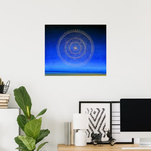 #934. "..TRANSCENDANCE INFINITY TRUTH...?" POSTER (Thuiskantoor)