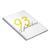 93 & Fabulous Notitieboek (Rechterzijde)
