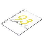93 & Fabulous Notitieboek (Linkerzijde)