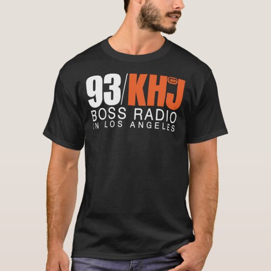 93 KHJ Boss Radio Classic T-Shirt (Voorkant)
