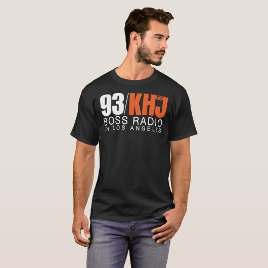 93 KHJ Boss Radio Classic T-Shirt (Voorkant volledig)