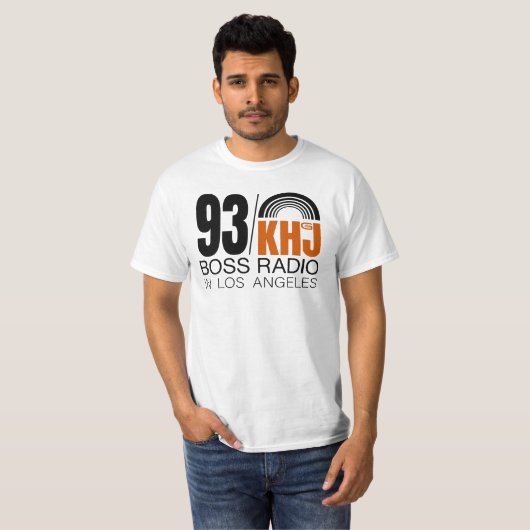 93 Khj boss radio tee T-shirt (Voorkant volledig)