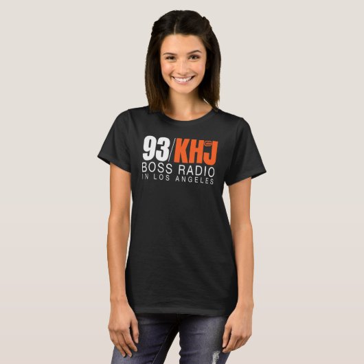 93 Khj Bossy Radio T-shirt (Voorkant volledig)