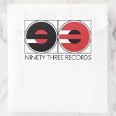 93 Records Stickers (Tas)