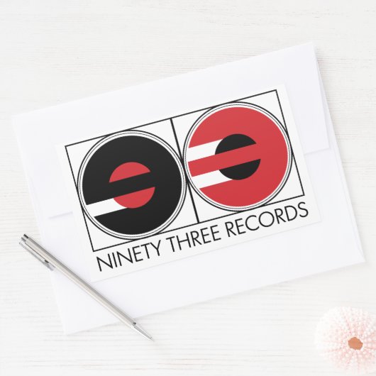 93 Records Stickers (Envelop)