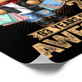 93 Year Old Made In 1932 Teddy Bear 93rd Birthday Poster (Hoek)