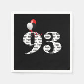 93e Birthday party ballonnen Servet (Voorkant)